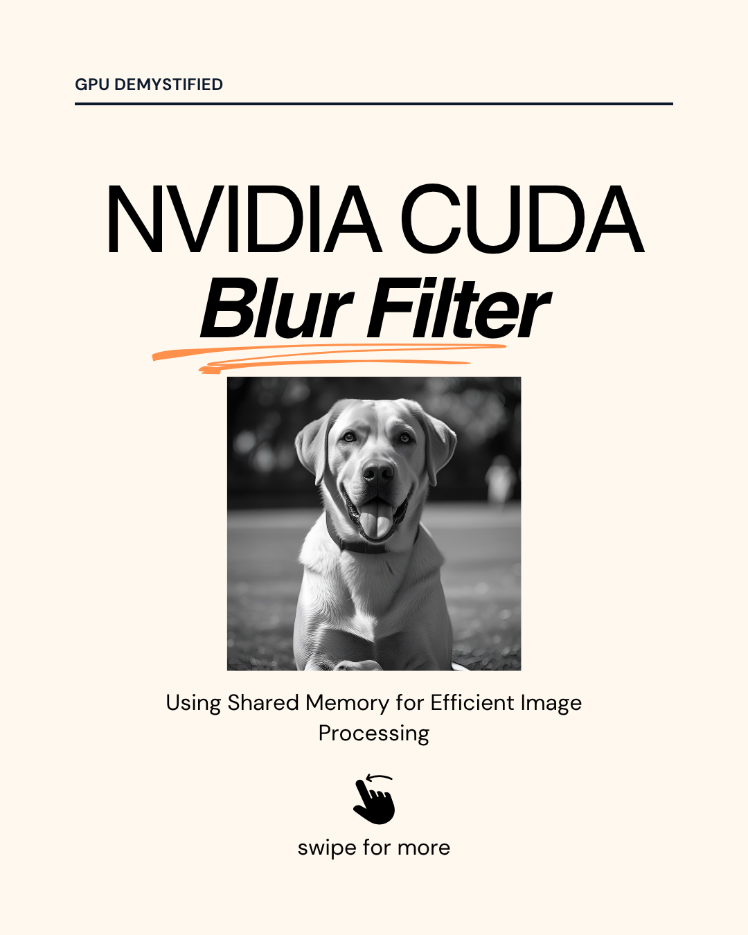 NVIDIA CUDA Blur Filter